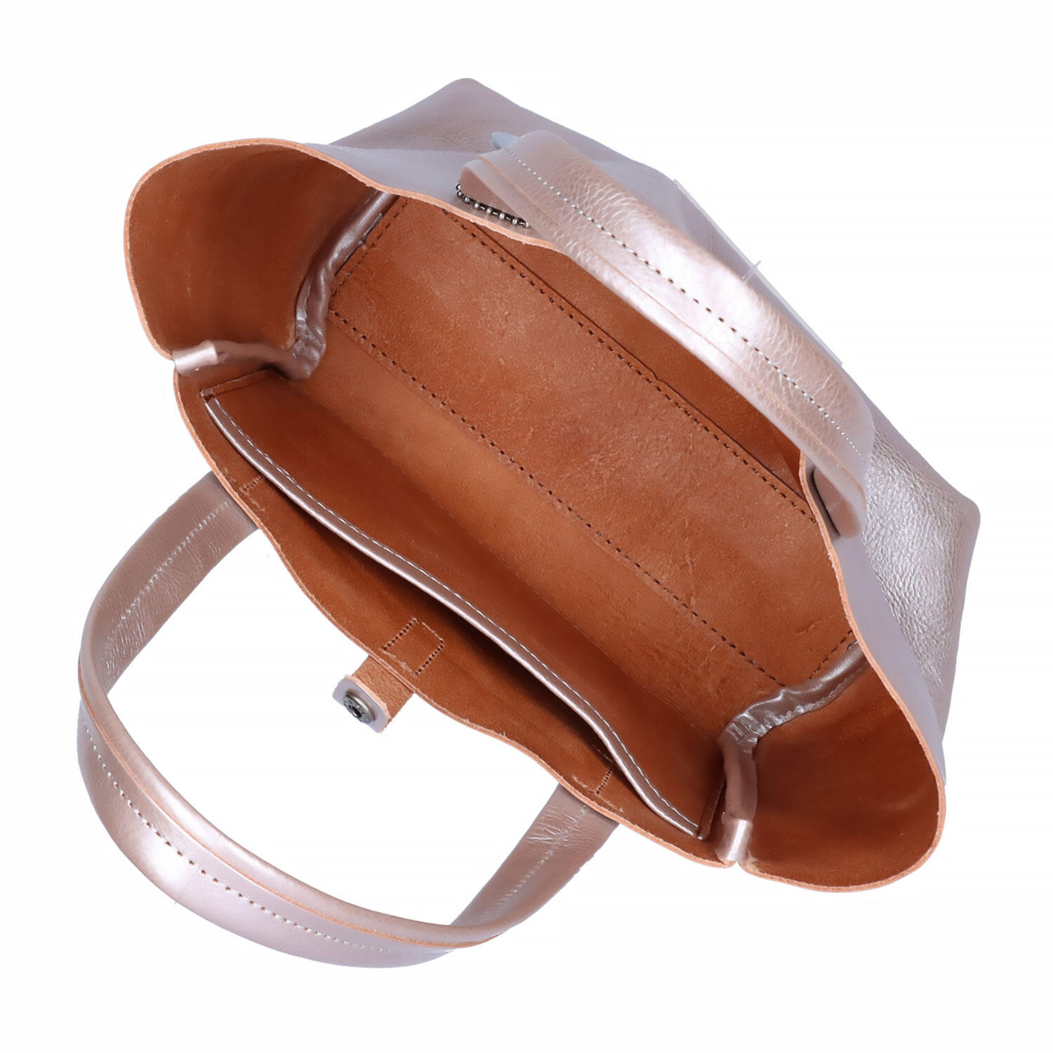 オリジナルレザー 牛革 ミニトートバッグ | 株式会社 三竹産業 | Japan Leather Item | 日本革市 - 素材から作りまで