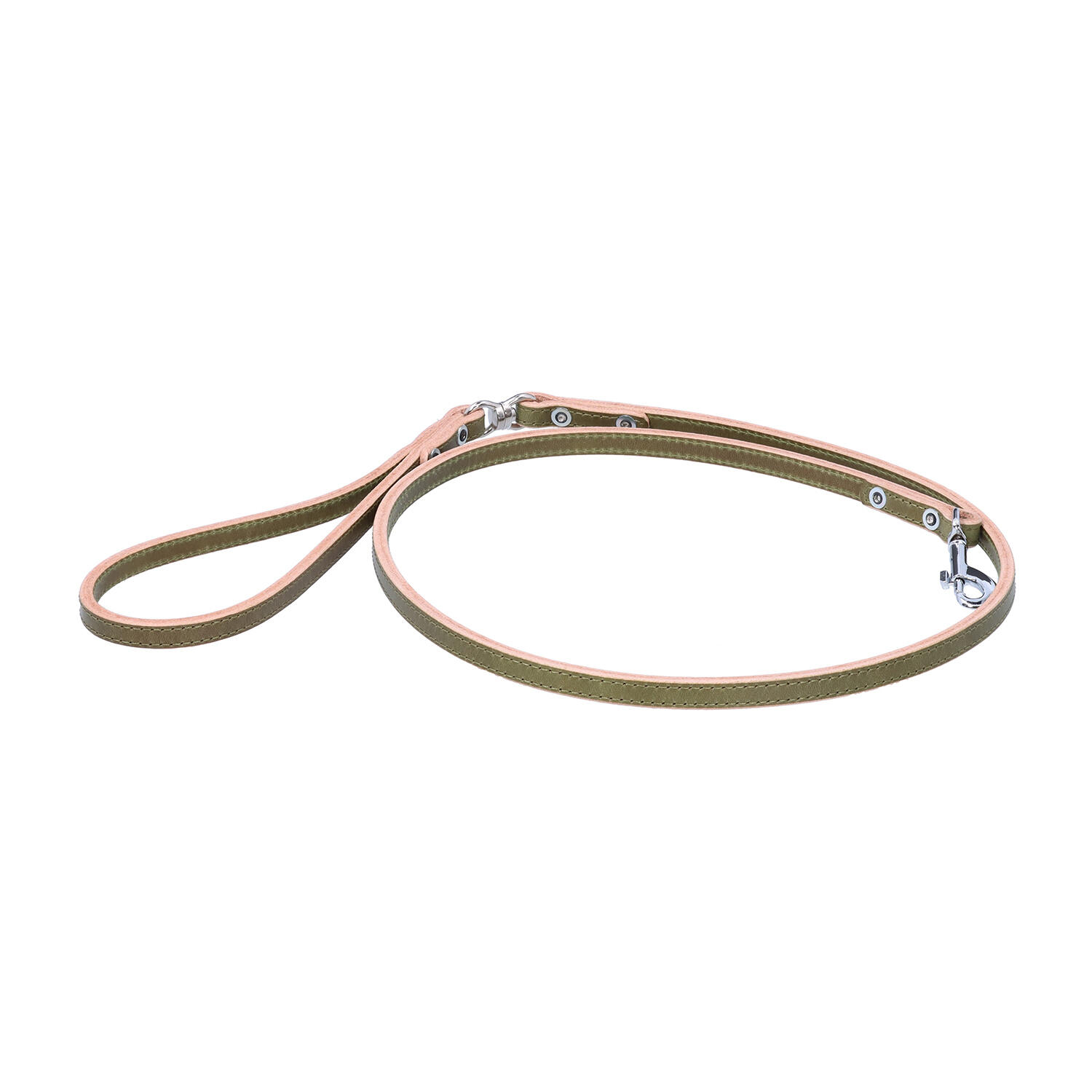 Whose Leather(フーズレザー)|10mm幅 ヌメ革 小型犬用 リード |日本革市