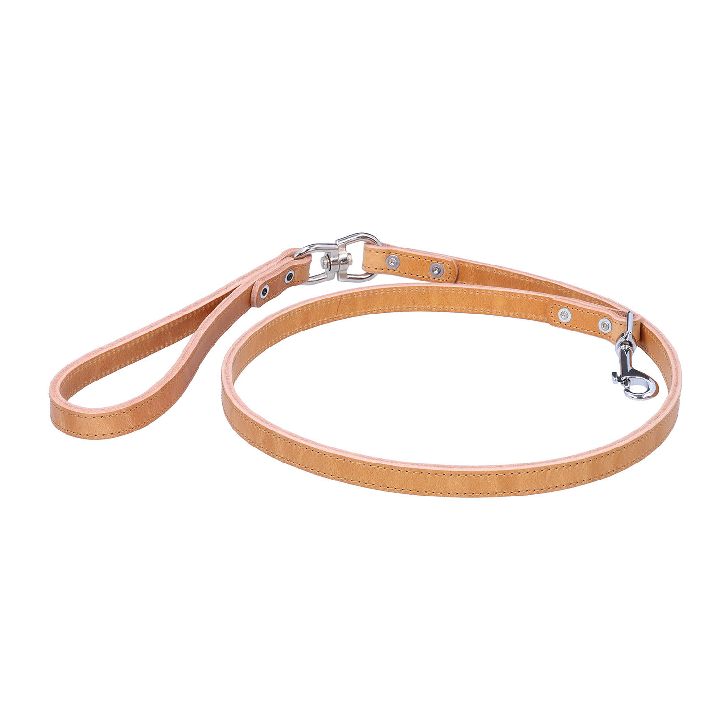 Whose Leather（フーズレザー）｜15mm幅 ヌメ革  中型犬用 ドッグリード｜日本革市