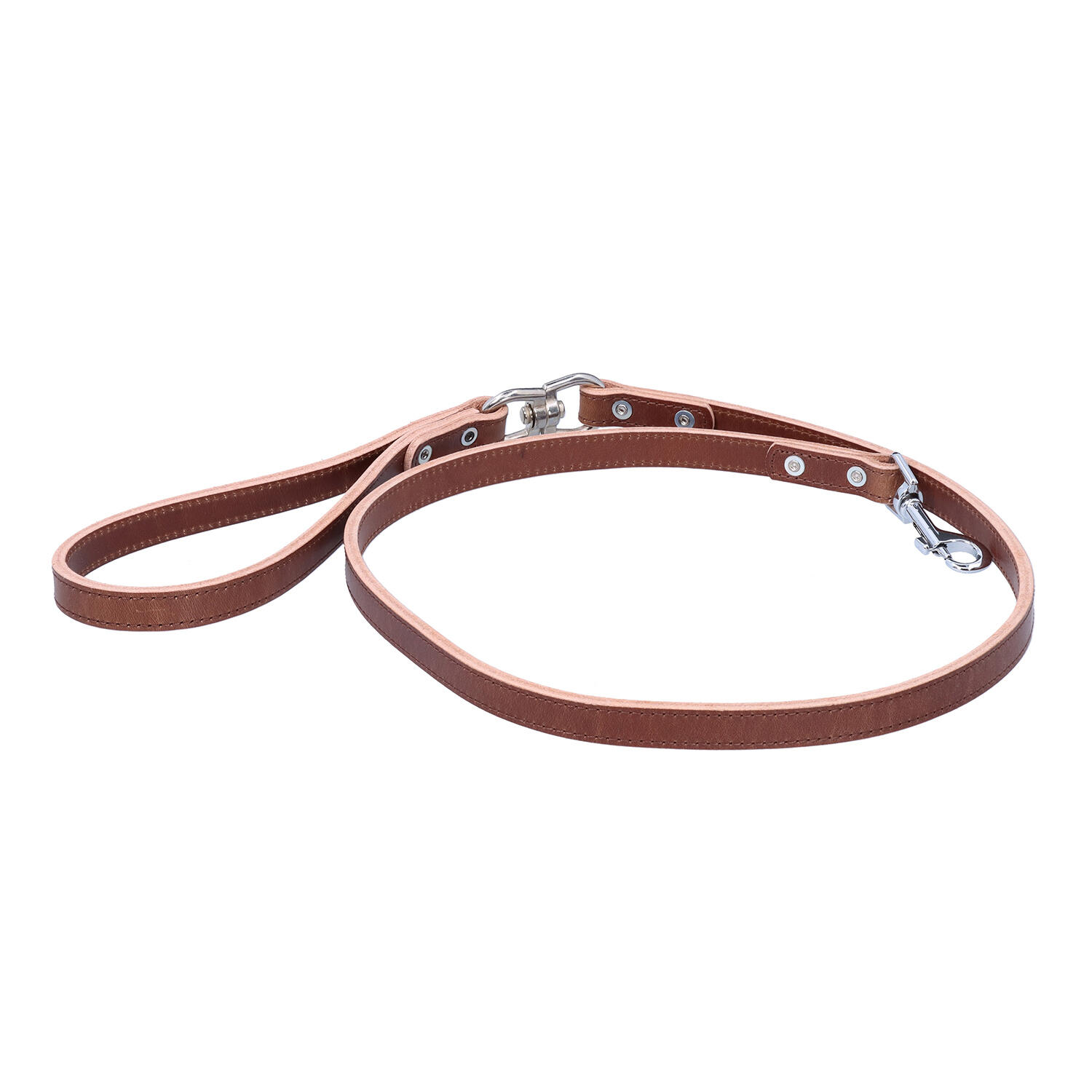 Whose Leather(フーズレザー)|15mm幅 ヌメ革 中型犬用 ドッグリード|日本革市