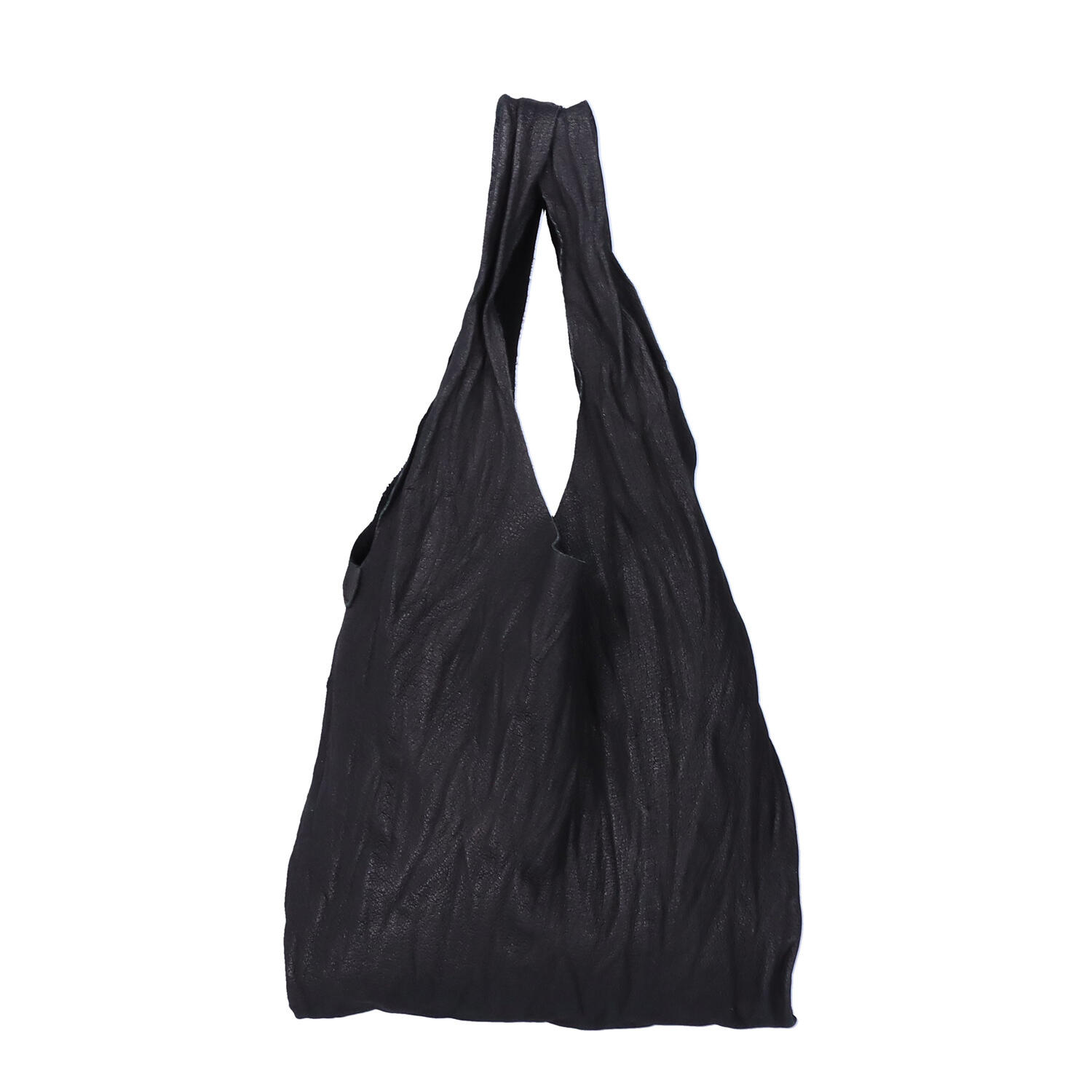 TOKYO LEATHER FACTORY（トウキョウレザーファクトリー）｜撥水 シワ加工 ショッパー風 ミニバッグ｜日本革市