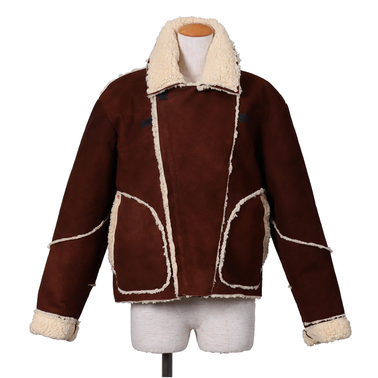 MOQUIP(モキップ)|鹿革 ライダース風 レザーブルゾン アウター|日本革市