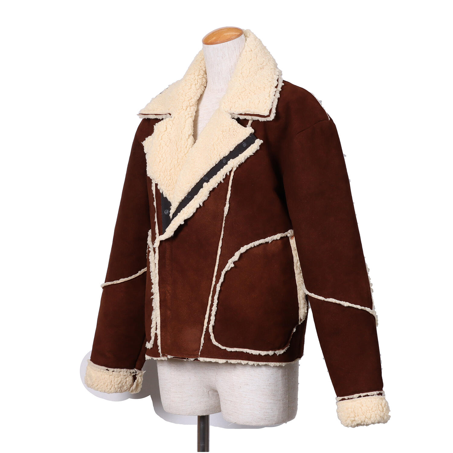 MOQUIP(モキップ)|鹿革 ライダース風 レザーブルゾン アウター|日本革市