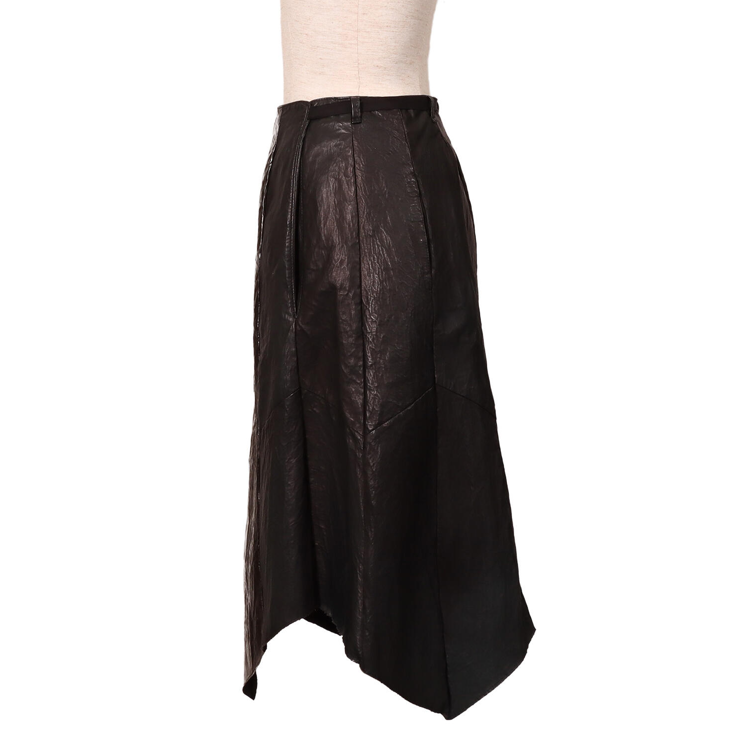 MOQUIP(モキップ)|手染め 鹿革 ラップスカート 巻きスカート|日本革市