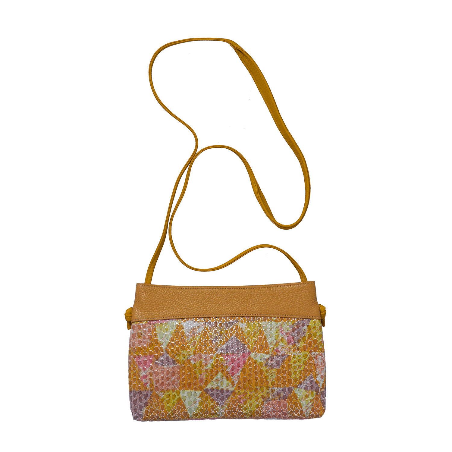 HARUBE（ハルベ）｜軽量 豚革 柄物 斜めがけ ショルダーバッグ｜日本革市