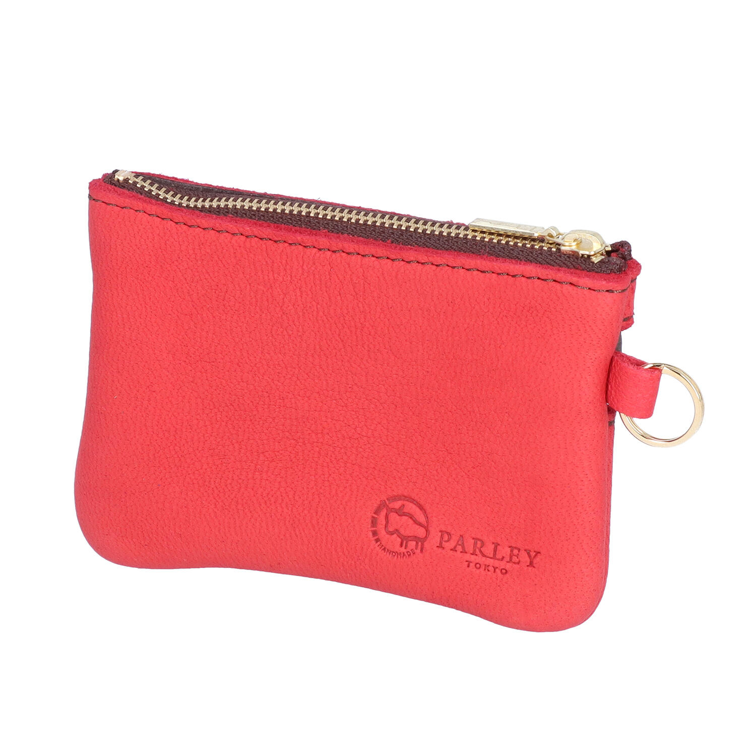 PARLEY（パーリィー）｜鹿革 キーリング付き ミニポーチ マルチケース｜日本革市