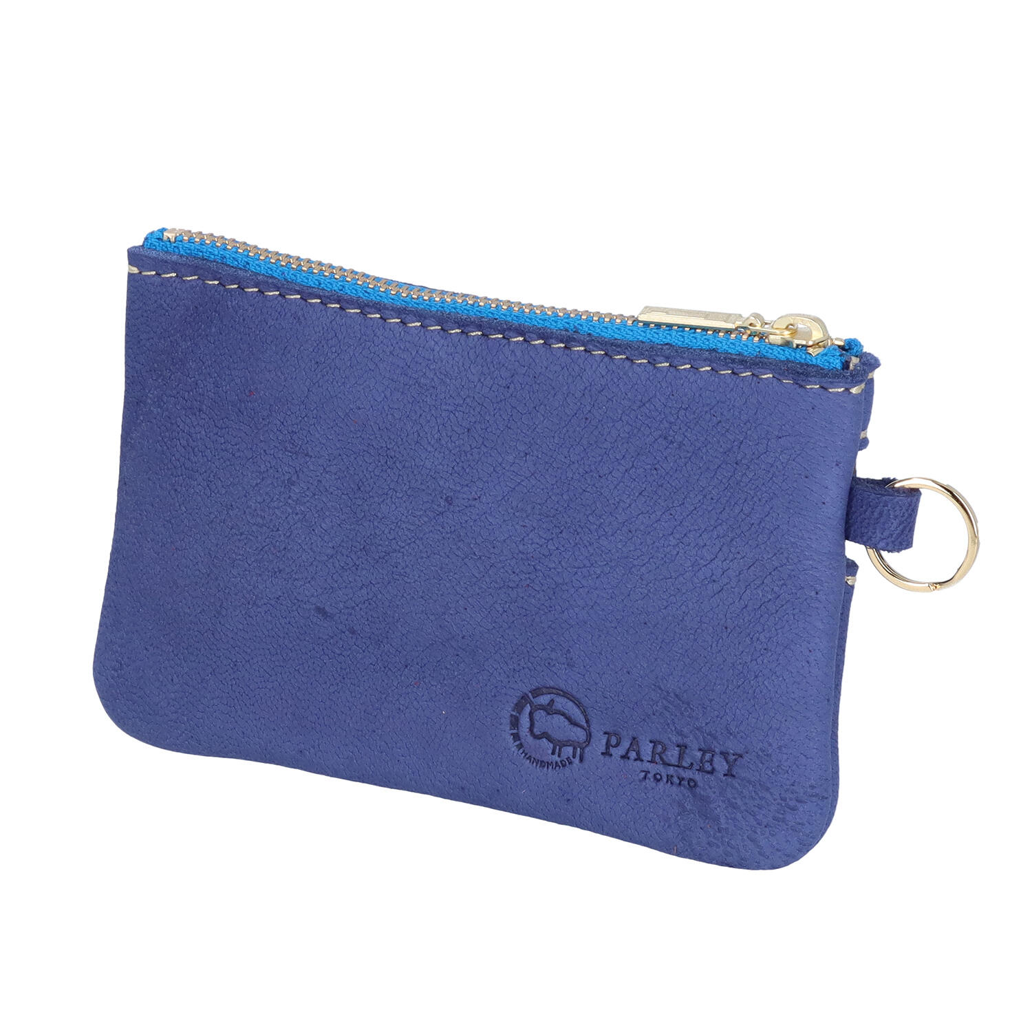 PARLEY（パーリィー）｜鹿革 キーリング付き ミニポーチ マルチケース｜日本革市