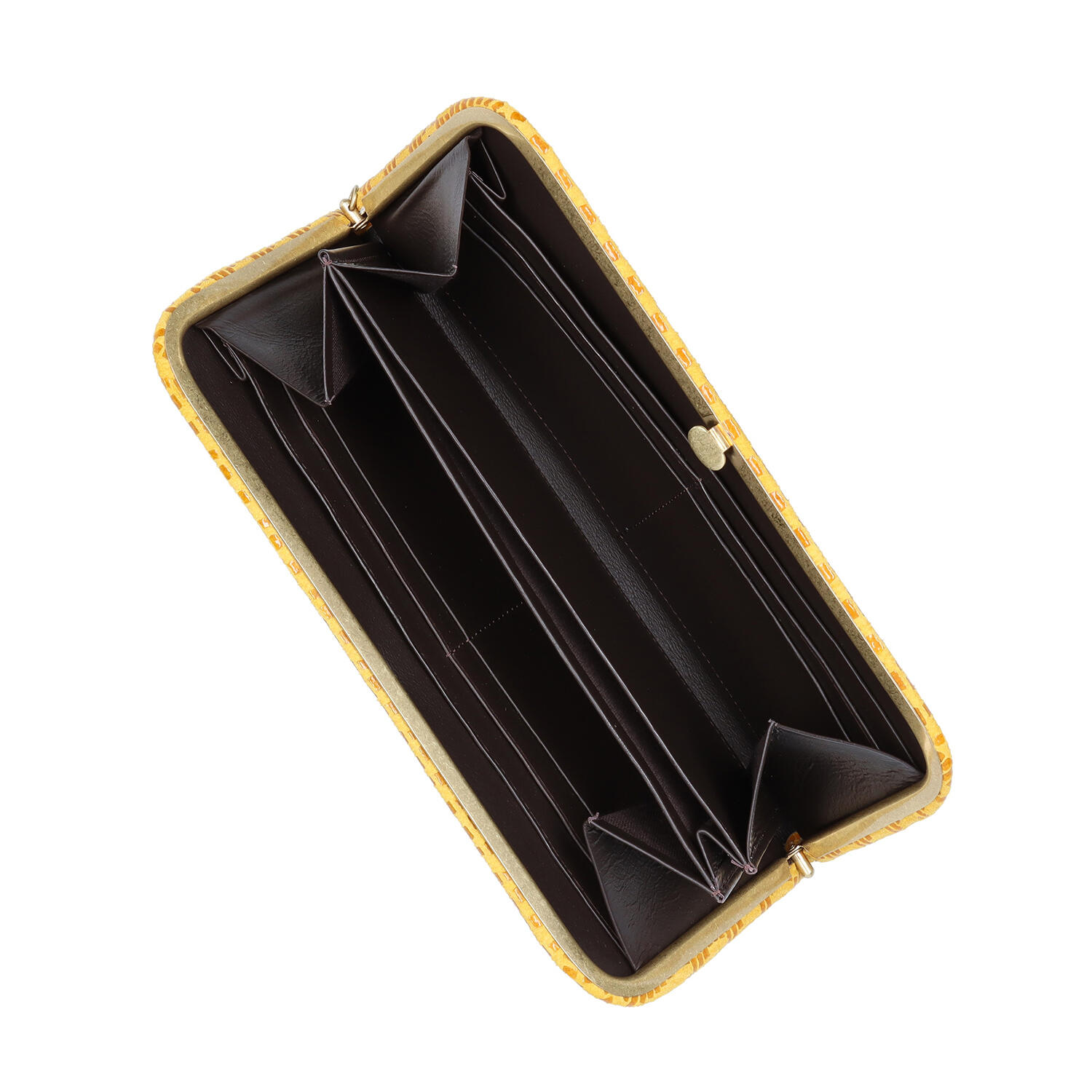 sato-ca(サトカ)|ヘリンボーン柄 ピッグスキン 押し口 長財布|日本革市