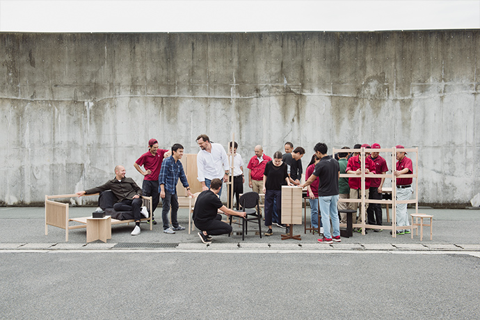 ARIAKEのワークショップは約1週間行われた。