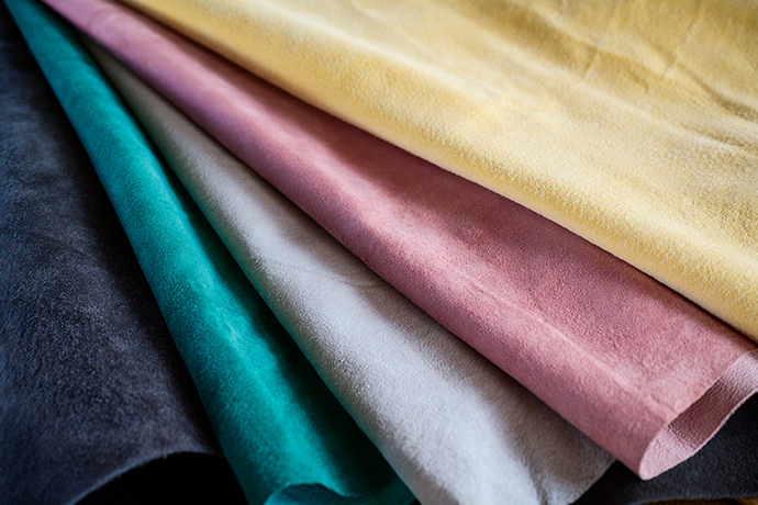 さまざまなピックスエード。そのやわらかさが写真からも伝わってくる